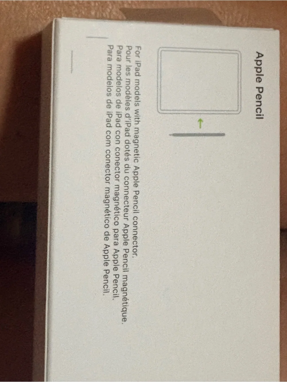 Apple pencil white